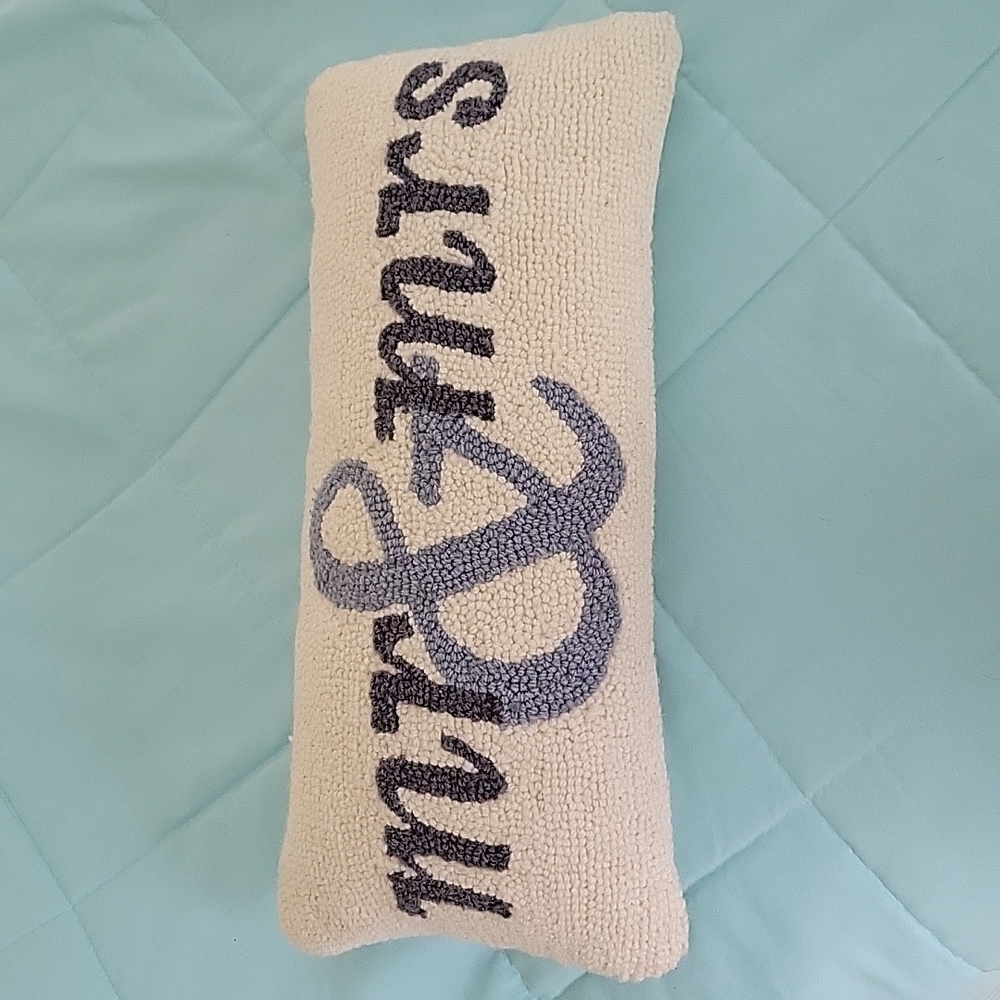 Rae Dunn pillows Gently used - Picture 7 of 8